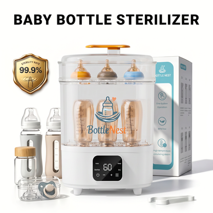 3-in-1 Baby Bottle Washer, Steam Sterilizer & Dryer